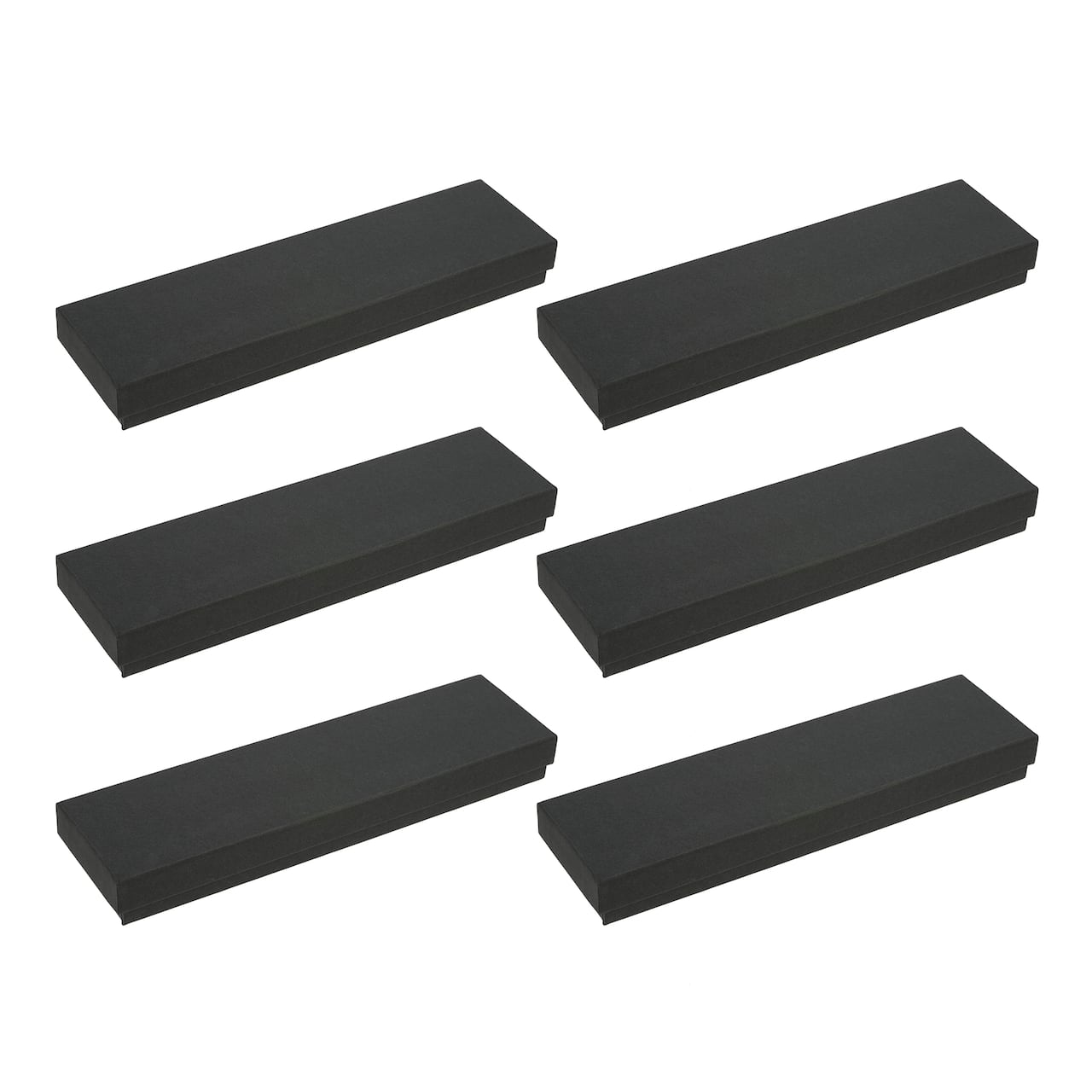 12 Packs: 6 ct. (72 total) Black Necklace Boxes by Bead Landing™
